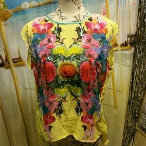 🌹🌺FLASH SALE🌹🌺Bongo🌹 sheer sleeveless top🌹🌺